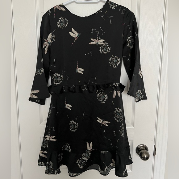 Dragonfly Print 
Mini Dress - Picture 3 of 4